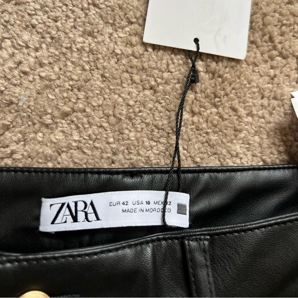 Zara Leather pants